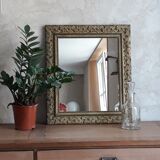 Mirror old gilded frame
