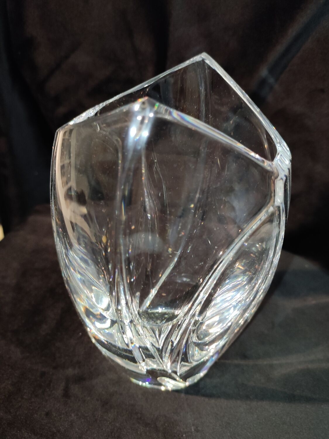 Baccarat crystal vase