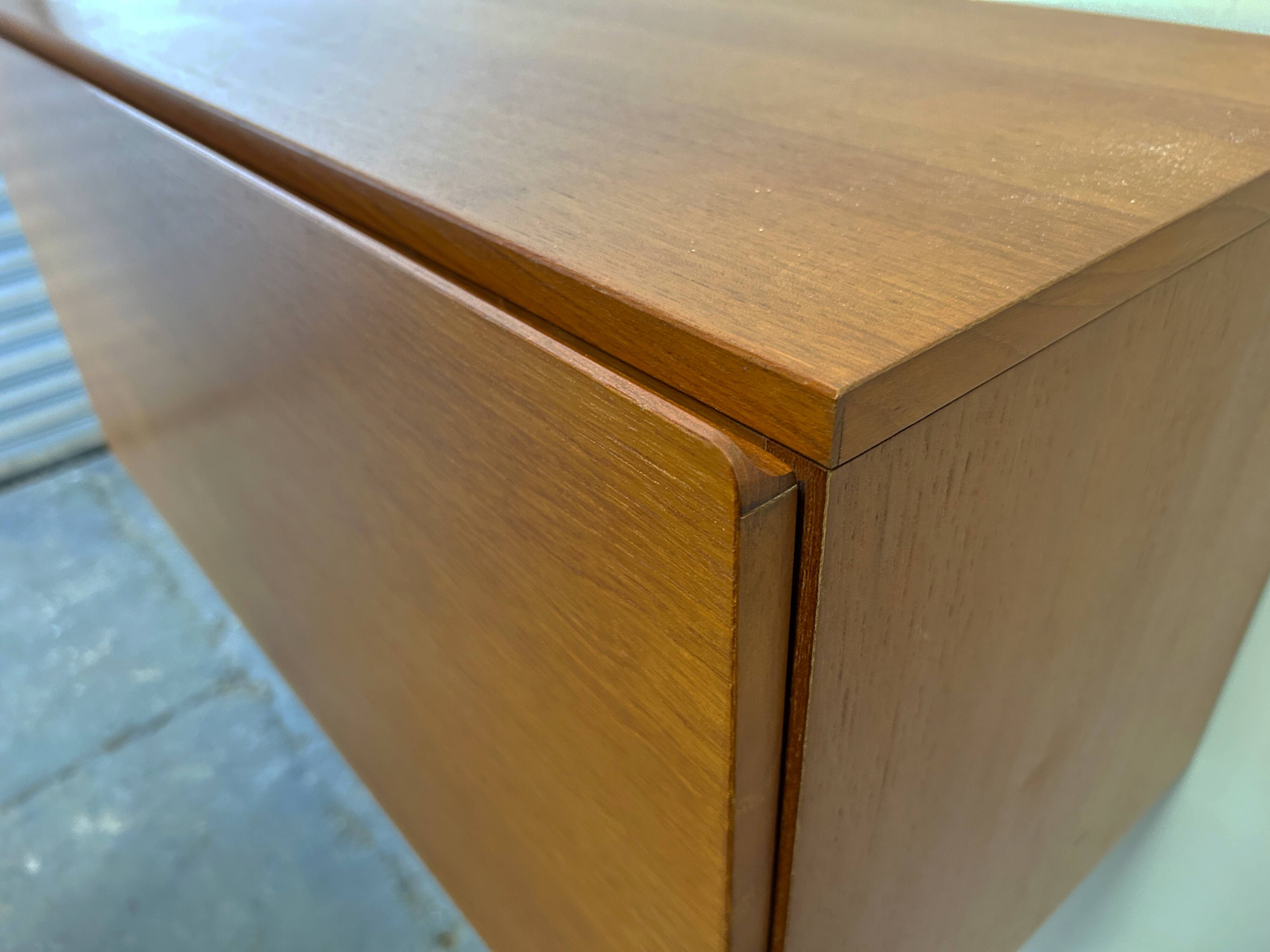 Mid-Century illuminated desk cabinet by Beaver & Tapley