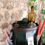 Old Ravel turnstile display seed sachets