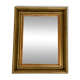 Antique mirror in gilded and copper wood