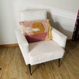 White tulle armchair