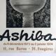 Toshio ashiba, l'atelier des prés, 1973. original lithograph poster