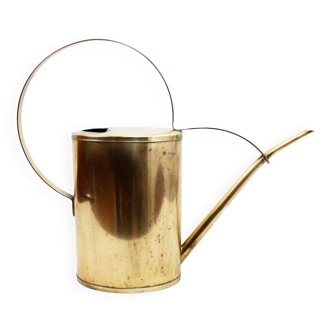 Vintage brass watering can