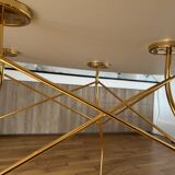 Kartell oval ceramic dining table