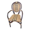 Chaise bambou et scoubidou