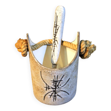 Ice bucket Vallauris 1950s