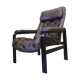 Fauteuil en cuir du milieu du siècle par Oy BJ Dahlqvist pour BD Furniture, années 1960
