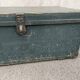 Painted wooden trunk L83 X H37 X P56