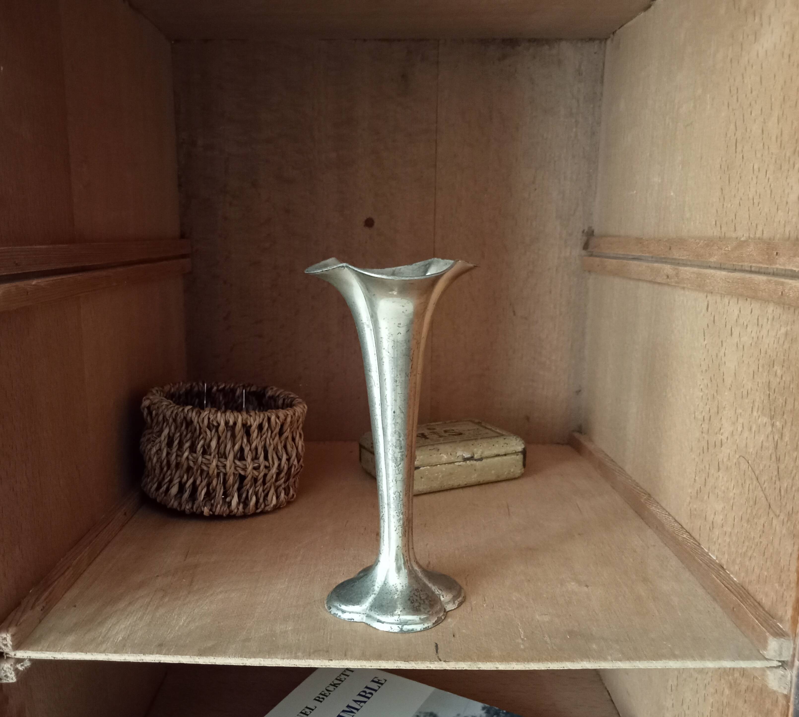 Vase soliflore vintage style art nouveau