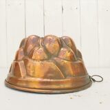 Old copper cake mold, nineteenth