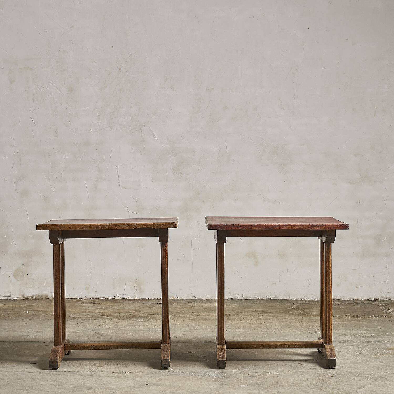 Pair of bistro tables