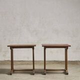 Pair of bistro tables