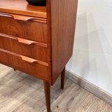 Scandinavian teak commode from the 1960s, Denmark.