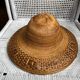 Asian hat made of bamboo and braided rattan