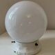 Ceiling light in opaline glass globe white ball porcelain art deco