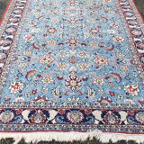 Tapis d'Orient  bleu royale