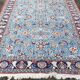 Royal blue oriental rug