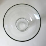 Fireplace glass for kerosene lamp in bohemian crystal