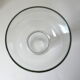 Fireplace glass for kerosene lamp in bohemian crystal