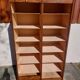 Double curtain filing cabinet
