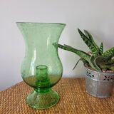 Biot bubble glass candle holder