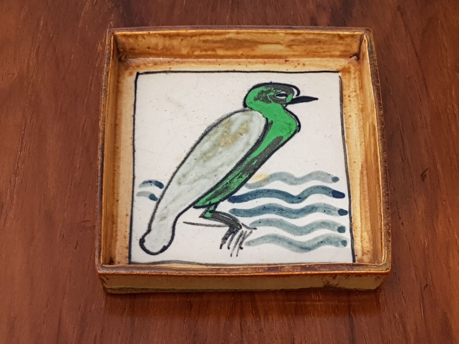 Empty vintage pocket Greber