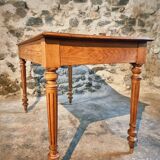 French oak writing desk, 1930s