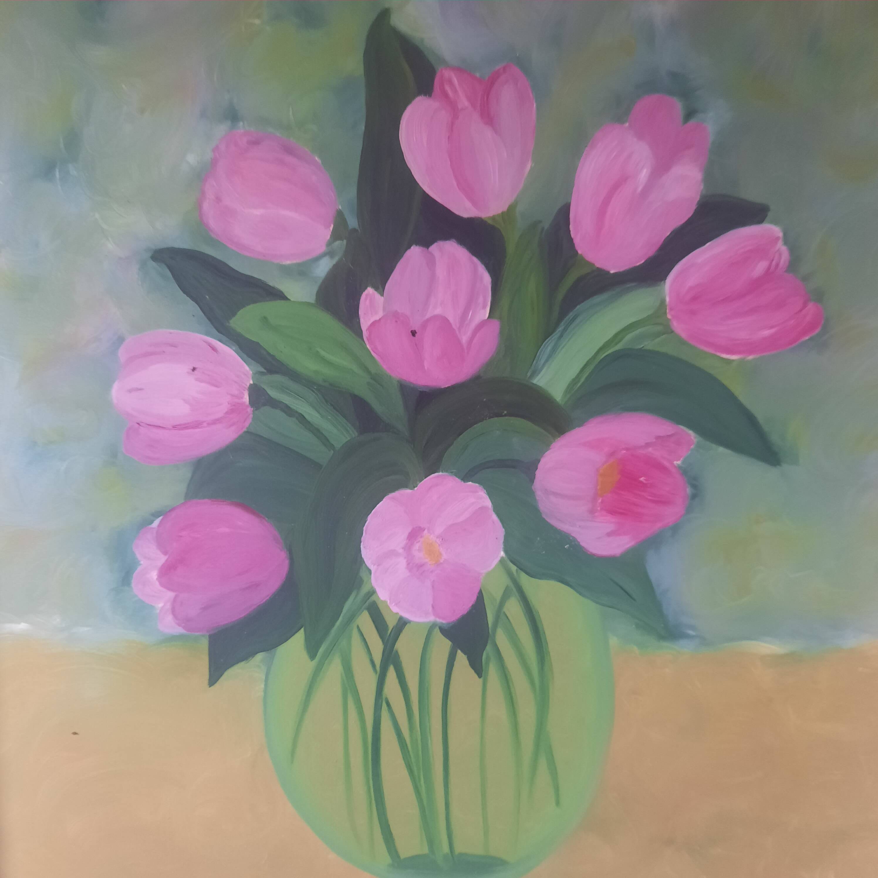 Flower painting