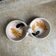 Double ramekin from the Marais pottery, 1960s-70s