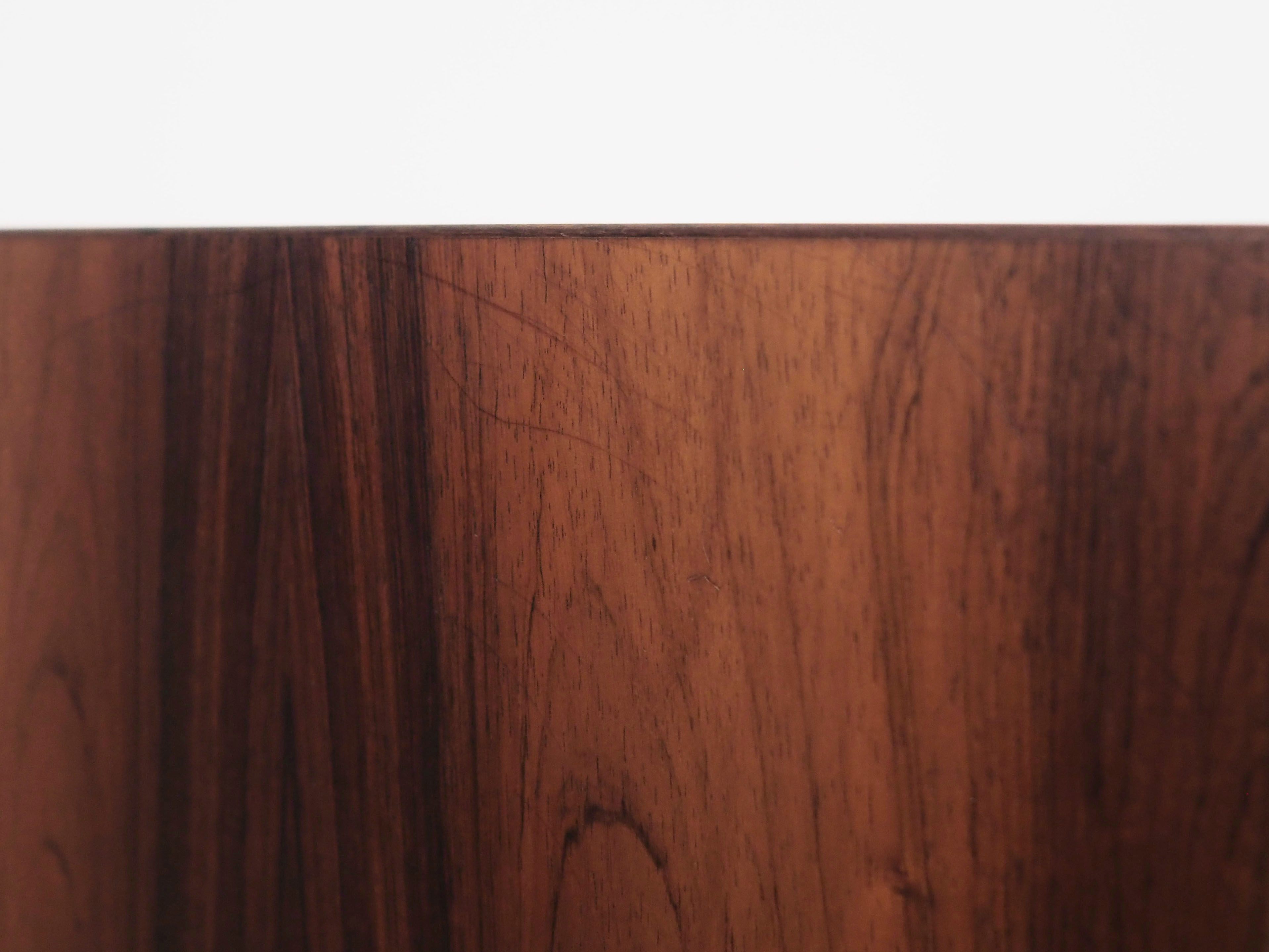 Commode en palissandre, design danois, années 1970, fabriqué au Danemark