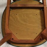 Green skai unicorn chair