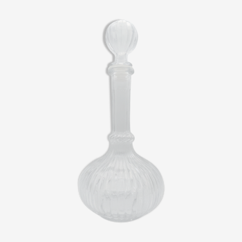 Carafe italienne ronde en verre