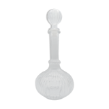 Round italian glass carafe