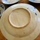 Earthenware plates with carp pattern