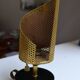 Paire de lampes métal perforé style Mategot années 50