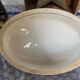 Antique porcelain vegetable dish made of "bamboo"