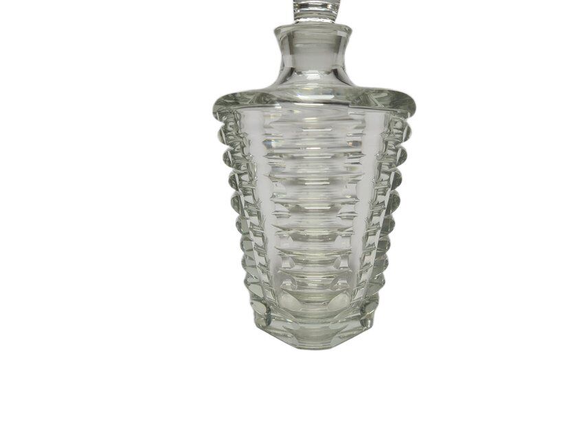 Czechoslovakian Art Deco carafe by I. Pastrankova for Moser, 1950s