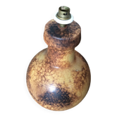Pied de lampe en grès