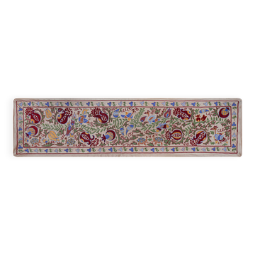Hand-knotted rug, vintage Turkish rug 53x190 cm