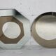 Pair of "kinetic" mirrors, France, circa 1970