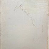 Hst/p painting "africanist still life" germaine claudot (1903-1996) l'atelier