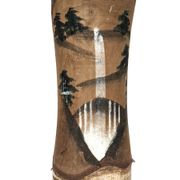 Kokeshi with Nô face theater Japan 1950-60