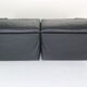 Leather 2-seater sofa "Fiandra" by Vico Magistretti for Cassina, 1970, Italy