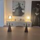 Candle holders pair