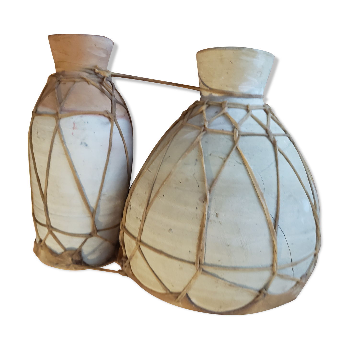 Tibla Moroccan terracotta percussion and camel skin