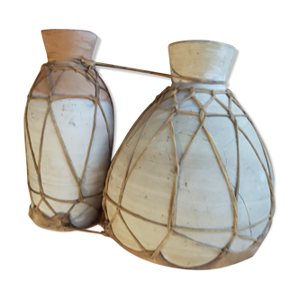 Tibla Moroccan terracotta percussion and camel skin