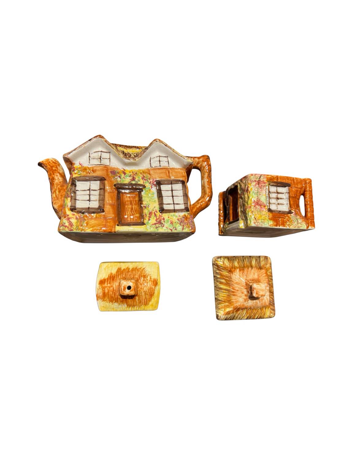 vintage Price Kensington "Cottage Ware" teapot and sugar bowl set.