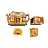 vintage Price Kensington "Cottage Ware" teapot and sugar bowl set.