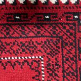 Vintage French Savonnerie rug 3.8' x 6.5' 1960s - 1C1226